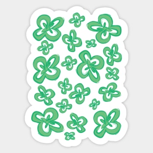 Clover Field Sticker